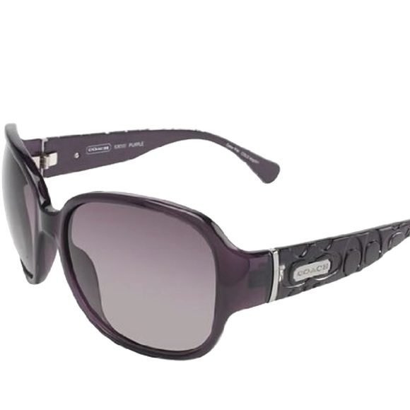 Coach Accessories - Coach S3010 Gray Silver Black Womens Frames Sunglasses